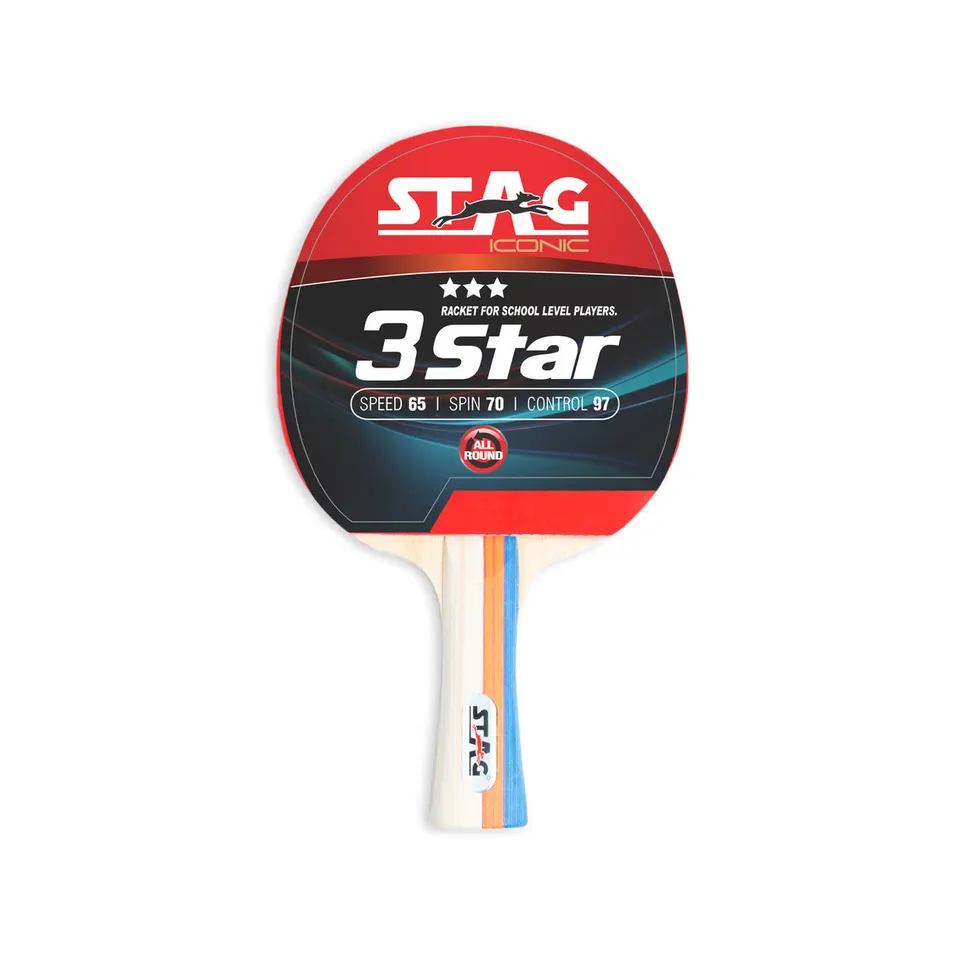 Stag Iconic 3 Star Table Tennis Racquet
