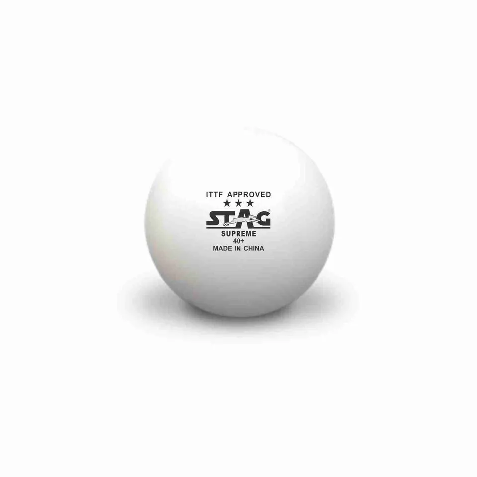 STAG Supreme Table Tennis (TT) Ball – White