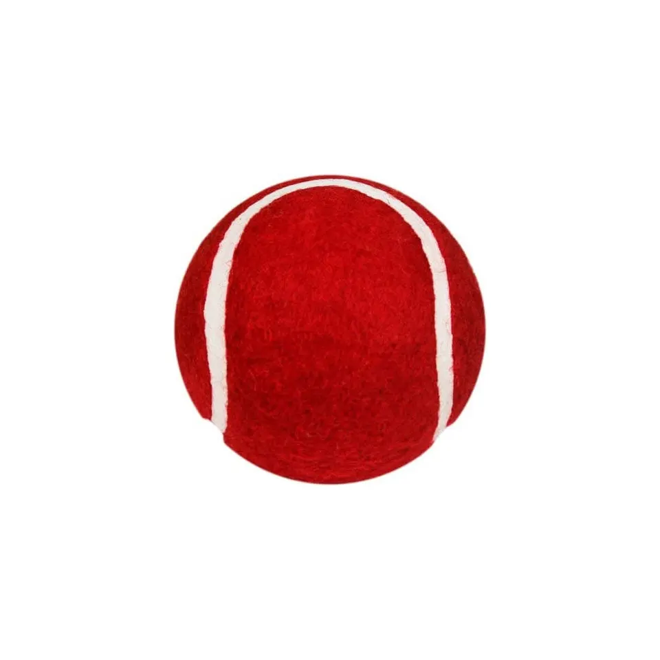 COSCO Cricket Tuff Tennis Ball (Red)