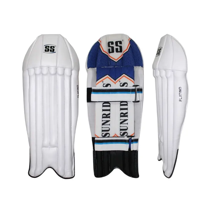 SS Wicket Keeping Pad Platino