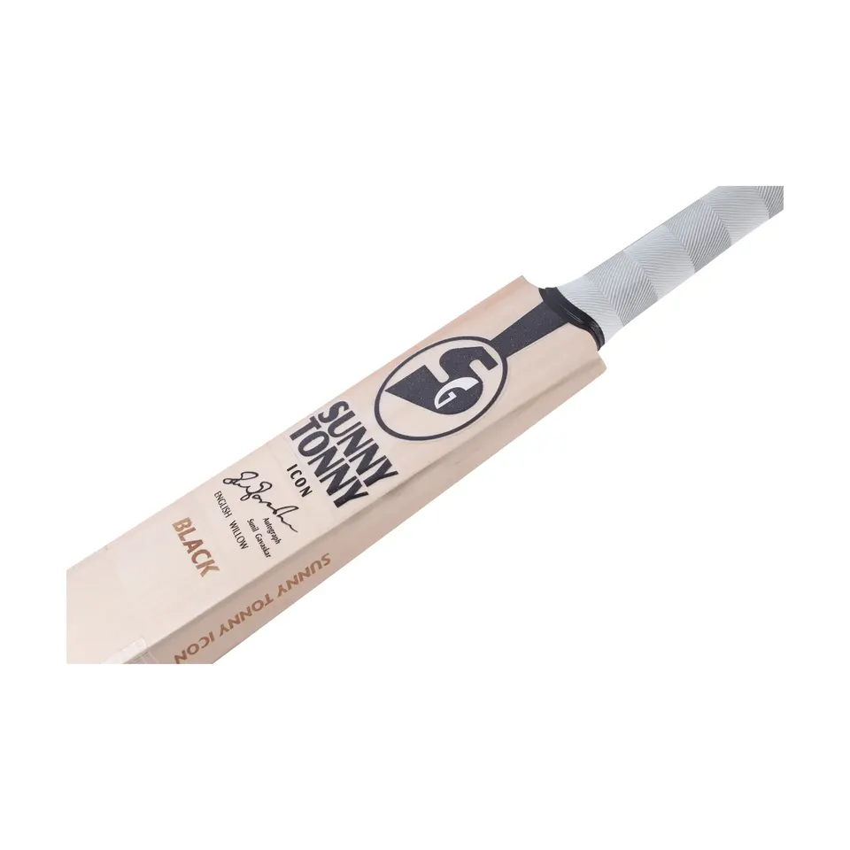 SG English Willow Cricket Bat  Sunny Tonny Icon Black SH